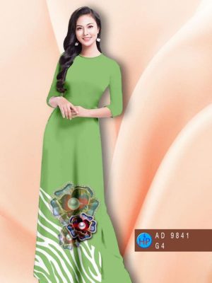 Vải áo dài hoa in 3D thiết kế 2020 AD 9841 26 1598588722 661 Vai ao dai hoa in 3D thiet ke 2020 AD