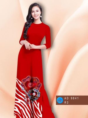 Vải áo dài hoa in 3D thiết kế 2020 AD 9841 34 1598588723 649 Vai ao dai hoa in 3D thiet ke 2020 AD