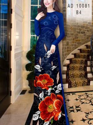 Vải áo dài hoa in 3D thiết kế 2020 AD 10081 28 1598588846 231 Vai ao dai hoa in 3D thiet ke 2020 AD