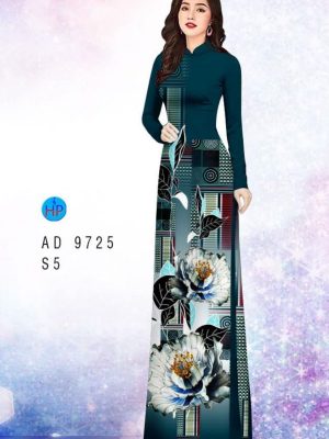 Vải áo dài hoa in 3D kiểu mới AD 9725 22 1598689283 883 Vai ao dai hoa in 3D kieu moi AD 9725