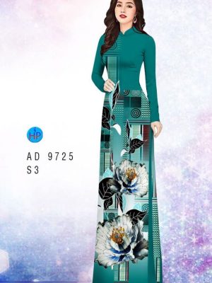 Vải áo dài hoa in 3D kiểu mới AD 9725 26 1598689284 684 Vai ao dai hoa in 3D kieu moi AD 9725