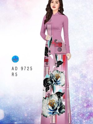 Vải áo dài hoa in 3D kiểu mới AD 9725 25 1598689284 922 Vai ao dai hoa in 3D kieu moi AD 9725