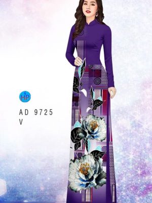 Vải áo dài hoa in 3D kiểu mới AD 9725 30 1598689285 482 Vai ao dai hoa in 3D kieu moi AD 9725