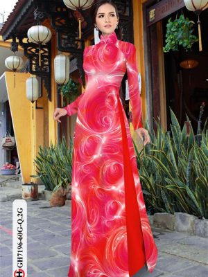 Vải áo dài hoa in 3D thiết kế 2020 AD GH7196 24 1598693031 941 Vai ao dai hoa in 3D thiet ke 2020 AD