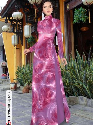 Vải áo dài hoa in 3D thiết kế 2020 AD GH7196 27 1598693032 379 Vai ao dai hoa in 3D thiet ke 2020 AD