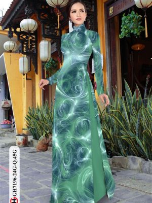Vải áo dài hoa in 3D thiết kế 2020 AD GH7196 28 1598693032 755 Vai ao dai hoa in 3D thiet ke 2020 AD
