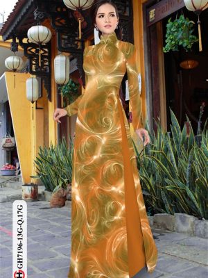 Vải áo dài hoa in 3D thiết kế 2020 AD GH7196 26 1598693032 765 Vai ao dai hoa in 3D thiet ke 2020 AD