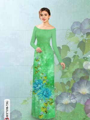 Vải áo dài hoa in 3D kiểu mới AD HT7198 23 1598693550 418 Vai ao dai hoa in 3D kieu moi AD HT7198