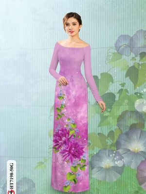 Vải áo dài hoa in 3D kiểu mới AD HT7198 21 1598693550 903 Vai ao dai hoa in 3D kieu moi AD HT7198
