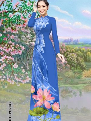 1598694003 24 Vai ao dai hoa sen kieu moi AD HT7197