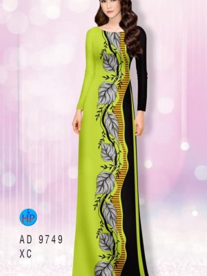Vải áo dài hình lá thiết kế 2020 AD 9749 24 1598861885 643 Vai ao dai hinh la thiet ke 2020 AD 9749