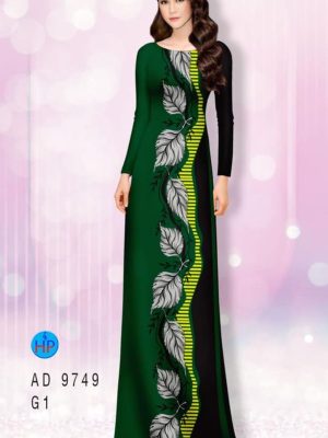 Vải áo dài hình lá thiết kế 2020 AD 9749 30 1598861886 143 Vai ao dai hinh la thiet ke 2020 AD 9749