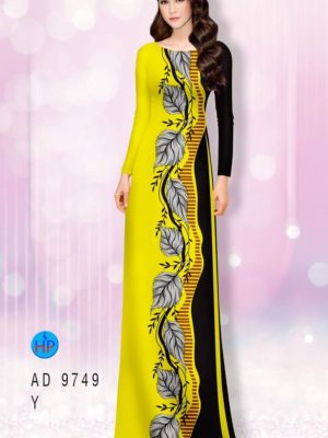 Vải áo dài hình lá thiết kế 2020 AD 9749 27 1598861886 788 Vai ao dai hinh la thiet ke 2020 AD 9749