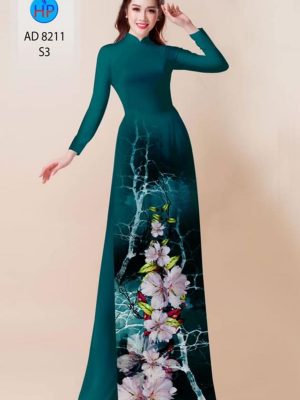Vải áo dài hoa in 3D mới ra AD 8211 34 1598862697 158 Vai ao dai hoa in 3D moi ra AD 8211