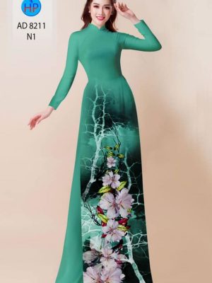 Vải áo dài hoa in 3D mới ra AD 8211 33 1598862697 589 Vai ao dai hoa in 3D moi ra AD 8211