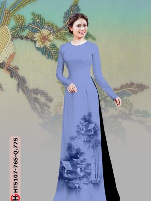 Vải áo dài phong cảnh thiết kế 2020 AD HT5107 18 1598862972 54 Vai ao dai phong canh thiet ke 2020 AD HT5107