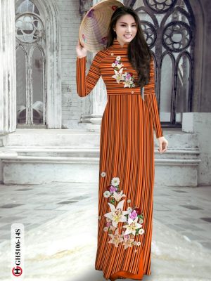 Vải áo dài hoa in 3D kiểu mới AD GH5106 30 1598865347 152 Vai ao dai hoa in 3D kieu moi AD GH5106
