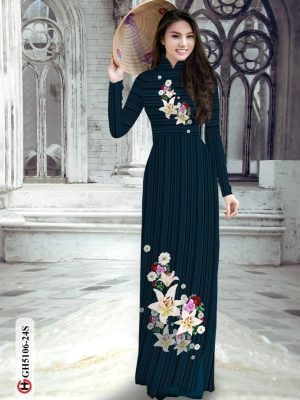 Vải áo dài hoa in 3D kiểu mới AD GH5106 27 1598865347 579 Vai ao dai hoa in 3D kieu moi AD GH5106