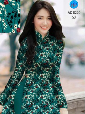 1598866633 962 Vai ao dai hoa nhi kieu moi AD 8220