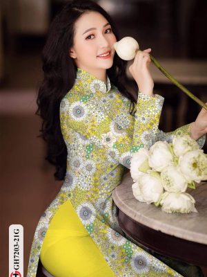 Vải áo dài hoa đều mới ra AD GH7203 21 1598946615 231 Vai ao dai hoa deu moi ra AD GH7203