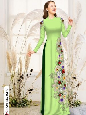 Vải áo dài hoa in 3D kiểu mới AD GH7208 22 1598946794 594 Vai ao dai hoa in 3D kieu moi AD GH7208
