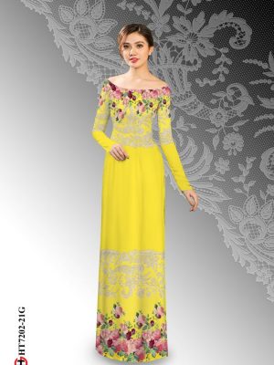 Vải áo dài hoa in 3D kiểu mới AD HT7202 20 1598947389 74 Vai ao dai hoa in 3D kieu moi AD HT7202