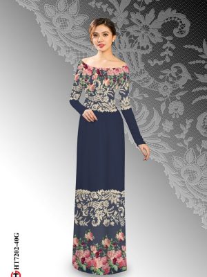 Vải áo dài hoa in 3D kiểu mới AD HT7202 23 1598947390 77 Vai ao dai hoa in 3D kieu moi AD HT7202