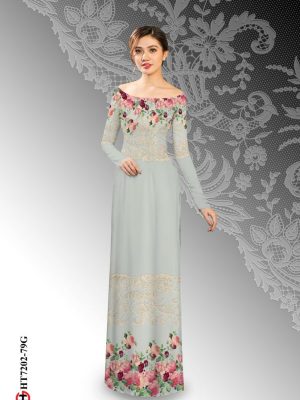 Vải áo dài hoa in 3D kiểu mới AD HT7202 27 1598947391 159 Vai ao dai hoa in 3D kieu moi AD HT7202