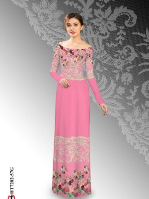 Vải áo dài hoa in 3D kiểu mới AD HT7202 26 1598947391 649 Vai ao dai hoa in 3D kieu moi AD HT7202