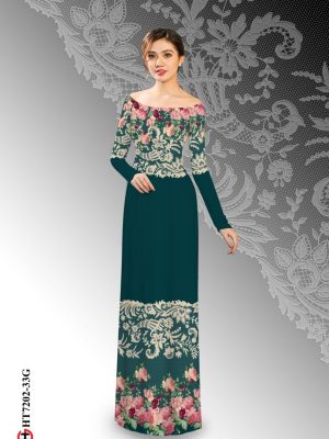 Vải áo dài hoa in 3D kiểu mới AD HT7202 28 1598947391 967 Vai ao dai hoa in 3D kieu moi AD HT7202