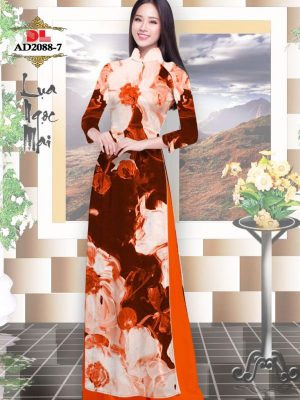 Vải Áo Dài Lụa Ngọc Mai Hoa In 4D thiết kế 2020 AD 2088 13 1599099957 61 Vai Ao Dai Lua Ngoc Mai Hoa In 4D thiet