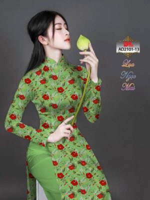Vải Áo Dài Lụa Ngọc Mai Hoa Đều thiết kế 2020 AD 2101 20 1599100139 834 Vai Ao Dai Lua Ngoc Mai Hoa Deu thiet ke