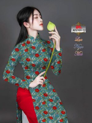 Vải Áo Dài Lụa Ngọc Mai Hoa Đều thiết kế 2020 AD 2101 23 1599100140 258 Vai Ao Dai Lua Ngoc Mai Hoa Deu thiet ke