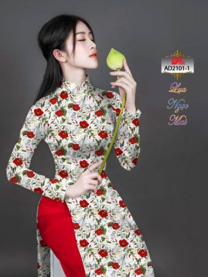 Vải Áo Dài Lụa Ngọc Mai Hoa Đều thiết kế 2020 AD 2101 26 1599100140 439 Vai Ao Dai Lua Ngoc Mai Hoa Deu thiet ke