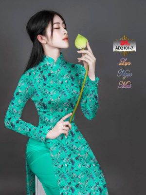Vải Áo Dài Lụa Ngọc Mai Hoa Đều thiết kế 2020 AD 2101 25 1599100140 969 Vai Ao Dai Lua Ngoc Mai Hoa Deu thiet ke