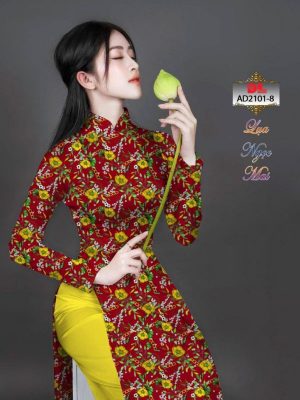 Vải Áo Dài Lụa Ngọc Mai Hoa Đều thiết kế 2020 AD 2101 30 1599100141 368 Vai Ao Dai Lua Ngoc Mai Hoa Deu thiet ke