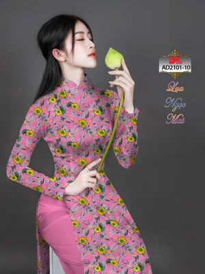 Vải Áo Dài Lụa Ngọc Mai Hoa Đều thiết kế 2020 AD 2101 31 1599100141 415 Vai Ao Dai Lua Ngoc Mai Hoa Deu thiet ke