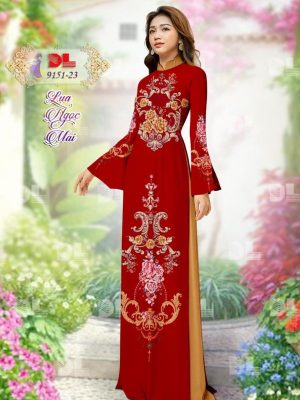 Vải Áo Dài Lụa Ngọc Mai Hoa Văn kiểu mới AD 9151 37 1599100323 302 Vai Ao Dai Lua Ngoc Mai Hoa Van kieu moi