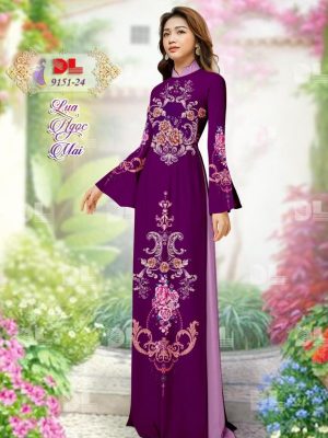 Vải Áo Dài Lụa Ngọc Mai Hoa Văn kiểu mới AD 9151 36 1599100323 649 Vai Ao Dai Lua Ngoc Mai Hoa Van kieu moi