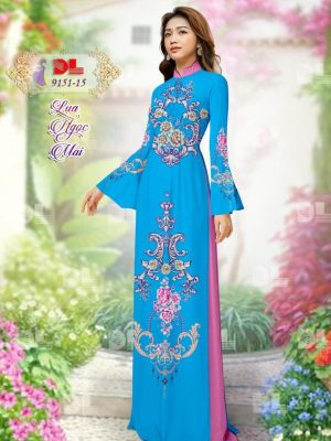 Vải Áo Dài Lụa Ngọc Mai Hoa Văn kiểu mới AD 9151 41 1599100324 364 Vai Ao Dai Lua Ngoc Mai Hoa Van kieu moi