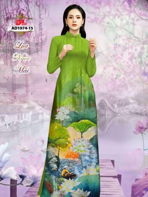 Vải Áo Dài Lụa Ngọc Mai Hoa Sen mới ra AD 1974 42 1599100771 177 Vai Ao Dai Lua Ngoc Mai Hoa Sen moi ra