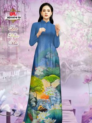 Vải Áo Dài Lụa Ngọc Mai Hoa Sen mới ra AD 1974 40 1599100771 668 Vai Ao Dai Lua Ngoc Mai Hoa Sen moi ra