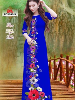 Vải Áo Dài Lụa Ngọc Mai Hoa In 3D thiết kế 2020 AD 2095 9 1599101425 204 Vai Ao Dai Lua Ngoc Mai Hoa In 3D thiet