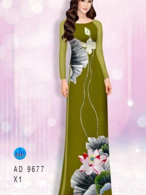 Vải áo dài hoa sen kiểu mới AD 9677 31 1599118467 69 Vai ao dai hoa sen kieu moi AD 9677