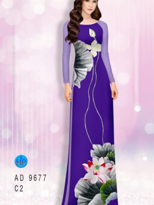 Vải áo dài hoa sen kiểu mới AD 9677 35 1599118468 960 Vai ao dai hoa sen kieu moi AD 9677