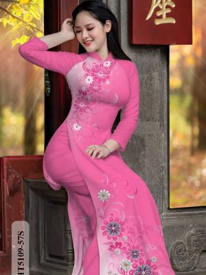 Vải áo dài hoa in 3D mới ra AD HT5109 25 1599118889 791 Vai ao dai hoa in 3D moi ra AD HT5109