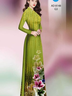 Vải áo dài hoa in 3D thiết kế 2020 AD 8148 25 1599123234 240 Vai ao dai hoa in 3D thiet ke 2020 AD