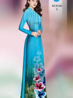 Vải áo dài hoa in 3D thiết kế 2020 AD 8148 24 1599123234 995 Vai ao dai hoa in 3D thiet ke 2020 AD