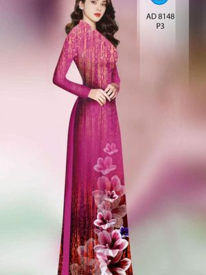 Vải áo dài hoa in 3D thiết kế 2020 AD 8148 29 1599123235 242 Vai ao dai hoa in 3D thiet ke 2020 AD