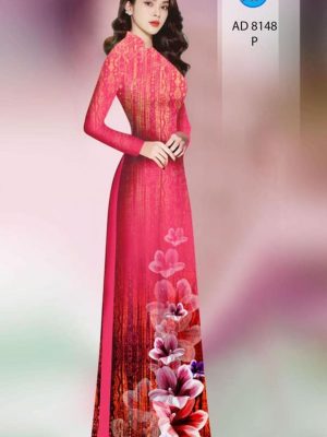 Vải áo dài hoa in 3D thiết kế 2020 AD 8148 30 1599123235 318 Vai ao dai hoa in 3D thiet ke 2020 AD